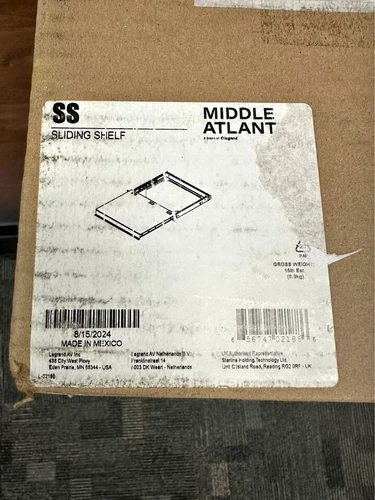 Middle Atlantic Sliding Shelf L-02183