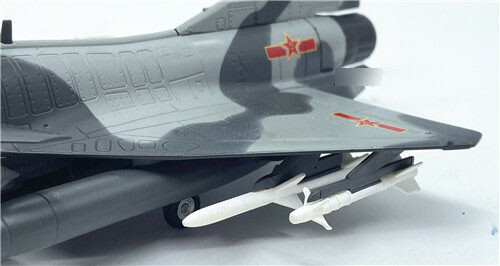 AF1 Chinese J-10 Raptor J-10 fighter 1/72 DIECAST Aircraft Pre-builded Model - Picture 10 of 12
