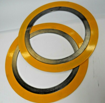 ASME SPIRAL WOUND GASKET 8'' , 600LB , 304 SS ,LGT , 12 5/8'' OAD LOT OF 2