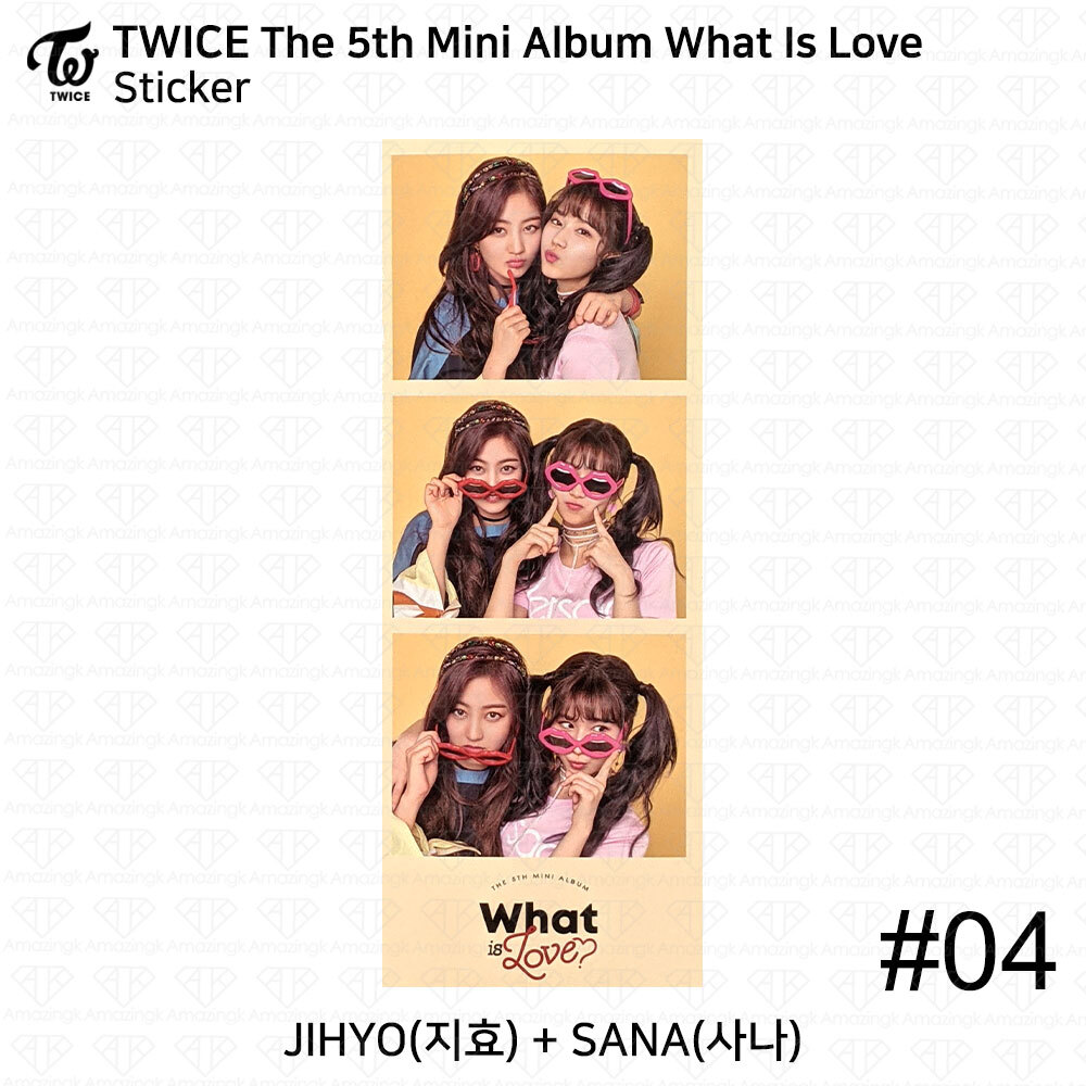TWICE サイン wats is love TWICE SANA What is love Photocard JEONGYEON Broadcast Unit