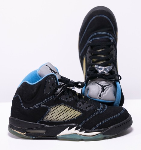 jordan 5 black university blue