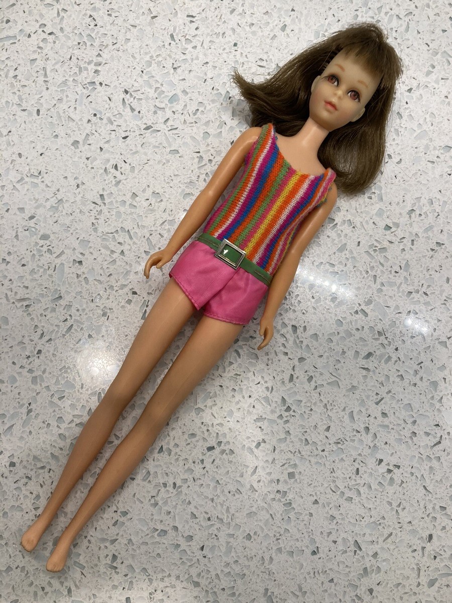 Vtg 1965 TNT Francie #1170 Barbie real eyelashes Original Outfit