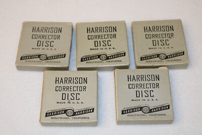 Harrison Optical Engineers Light Corrector Discs LOT of 5 See Photos