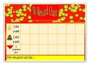 Free Reward Charts For Potty Training