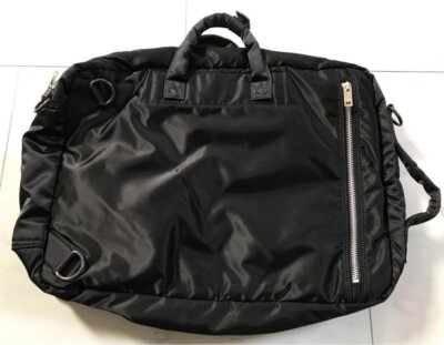 Porter Yoshida & Co Tanker 2WAY BRIEFCASE black backpack bag | eBay