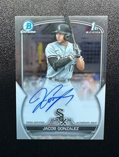 2023 Bowman Draft Jacob Gonzalez Base Autograph #CDA-JGO