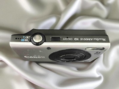 EXC+5] Canon PowerShot A3400 IS Silver Digital Camera HD 16.0 MP