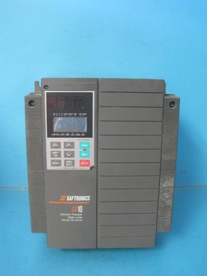 SAFETRONICS GENERAL PURPOSE OPEN LOOP VECTOR AC DRIVE 10HP 230V GP10E1ST32010B1