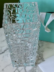 Tiffany & Co. エッチングクリスタル花瓶 Tiffany Crystal Vase | eBay