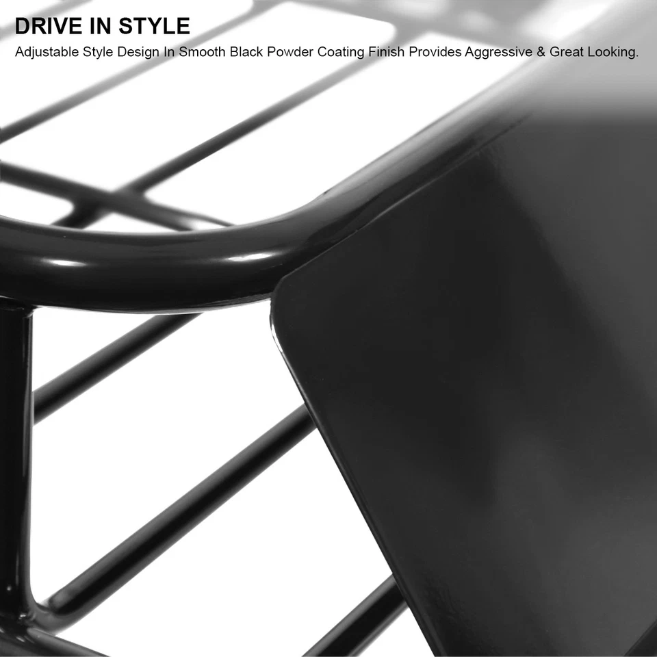 Roof Rack Fits 64" Extendable Steel Luggage Cargo Carrier Top Basket SUV Truck Foto 4 de 4