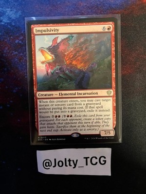 Impulsivity Commander: Lorwyn Eclipsed Regular