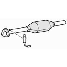 Quality Exhaust Catalytic Converter for Volkswagen Passat AAA 2.8 (1993-1995)