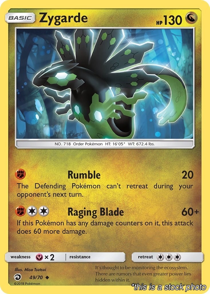 Zygarde - 49/70 - Dragon Majesty - NM