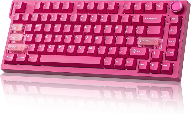 RT75 PRO Wireless Gaming Keyboard, Hall Effect Mechanical Rapid Trigger Magneti