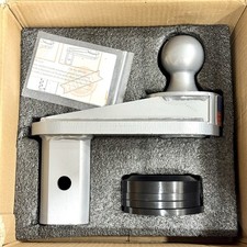 Gnxa4085 6 Offset Gooseneck Ball Design Hitch Extender For Trailers Heavy Duty