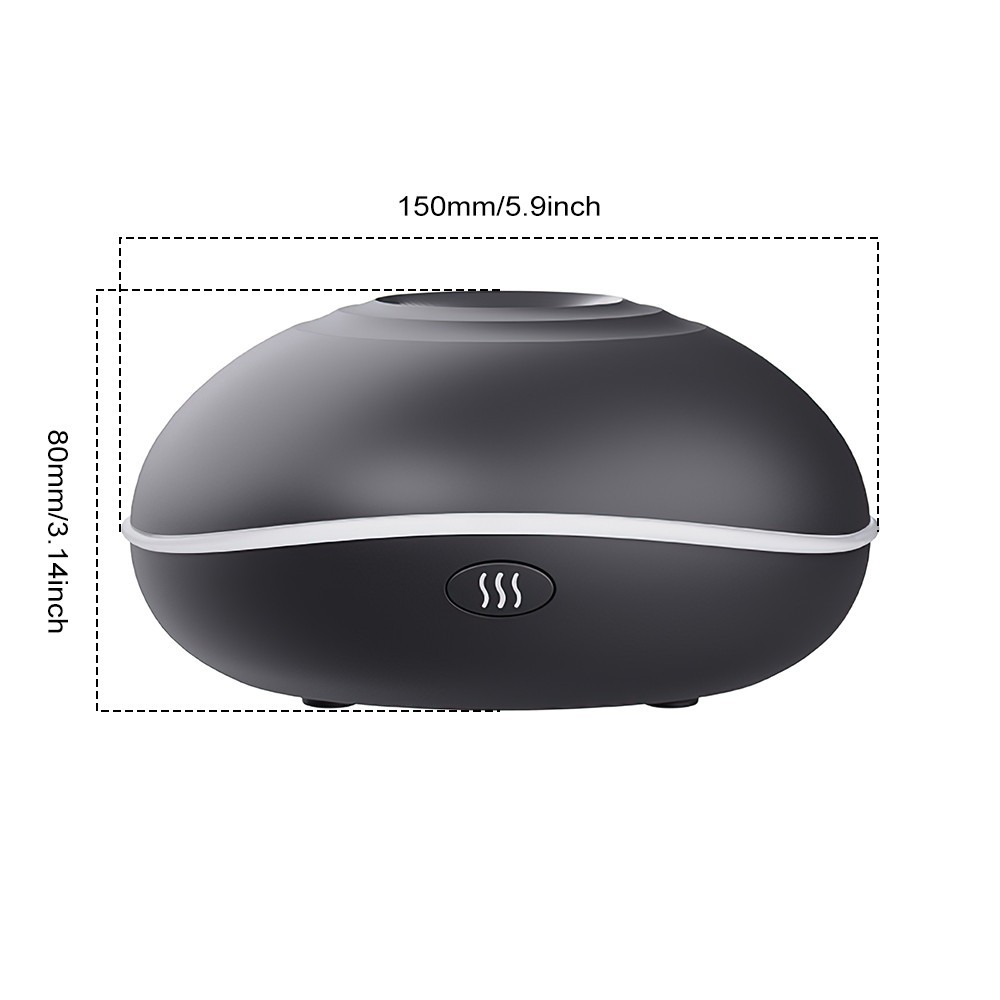 Essential Oil Diffuser Volcano Diffuser Fire Flame Air Humidifier Aroma Diffuser