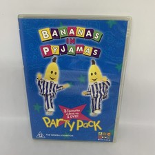 BANANAS IN PYJAMAS Party Pack 3 ON ­1 DVD Region 4 TV SHOW Acceptable Condition