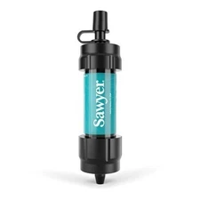 Sawyer Mini Water Filtration System w/ Cleaning Plunger Camping Hiking NEW
