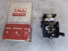 Headlight Switch Assembly 196264 Ford Fairlane 1962 Mercury Meteor Nos