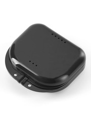 Retainer Case with Vent Holes Mouth Guard Storage Box Dental Organizer Travel