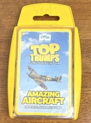 Winning Moves Top Trumps Amazing Aircraft Imperial War Museums Card Game, 2023