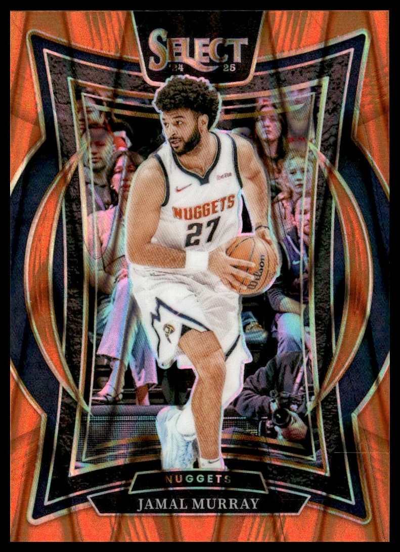 2024-25 Panini Select #52 Jamal Murray - Orange Flash Prizm