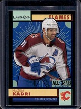 2022-23 O-Pee-Chee Nazem Kadri Retro Black Border #/100 Flames
