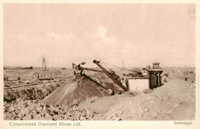 Luederitzbucht Namibia Consolidated Diamond Mines Ltd Sandbagger