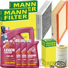 MANN INSPEKTIONSPAKET+MANNOL 0W-40 MOTORÖL passend für MERCEDES W163 218-347 PS MANN INSPEKTIONSPAKET+MANNOL 0W-40 MOTORÖL passend für MERCEDES W163 218-347 PS