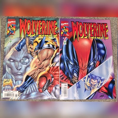 Rare 1 2 Set Wolverine 154 155 MX VID 6 7 Deadpool App Rob Liefeld Foreign Key