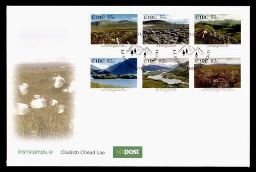 DR WHO 2011 IRELAND FDC NATIONAL PARK COMBO M77250