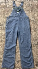 Liberty Men  s XL Denim Bib Overalls Blue Workwear Carpenter Classic