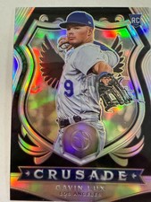 2020 Panini Crusade Holo Silver Prizm #3 Gavin Lux RC