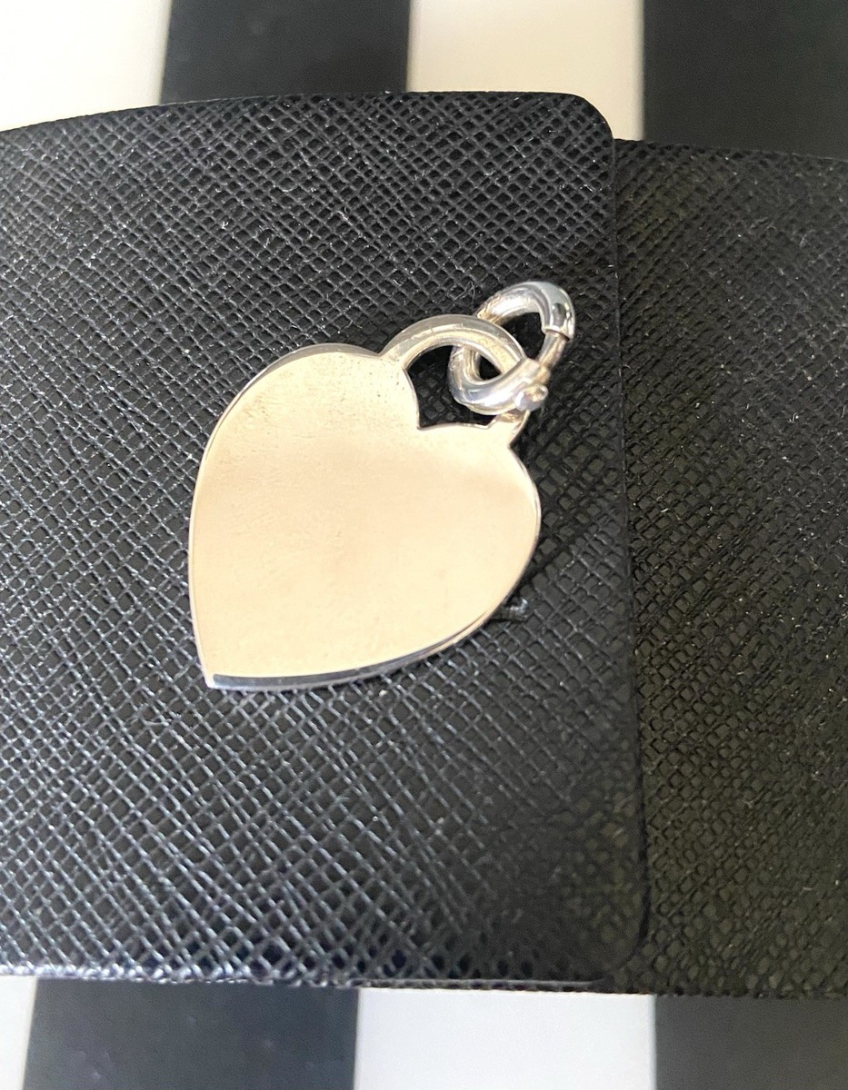 TIFFANY & CO. .925 Please Return To TCO, Sterling, Reg. SZ. HEART