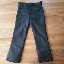 Obermeyer Ski Pants Men's Black Size Medium Insulated Waterproof Terrain III