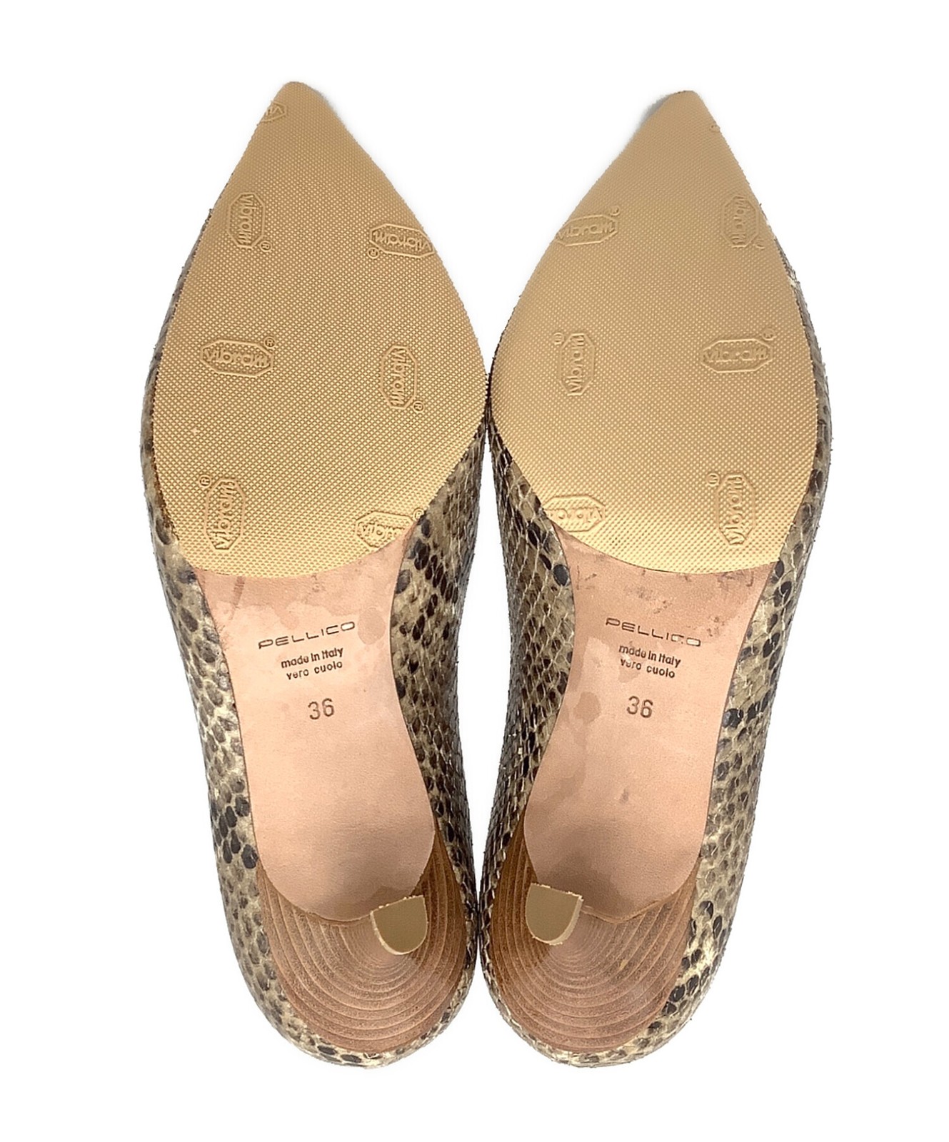 PELLICO Python Print Pumps/ Multicolor/ Size 36 - image 4