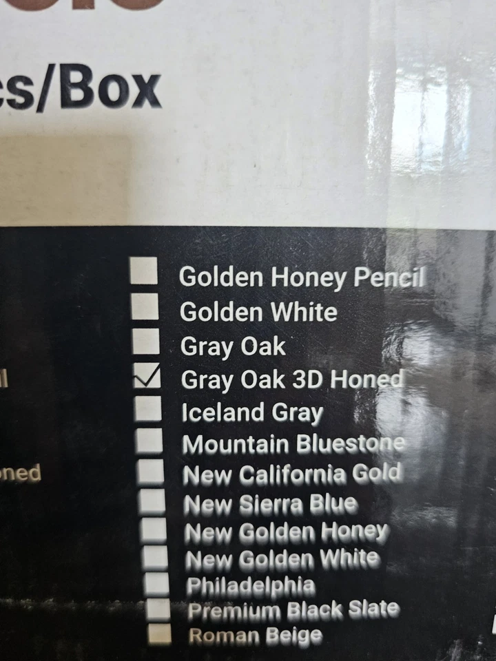 Paneles de piedra apilados de mármol pulido 3D MSI gris roble Foto 4 de 4