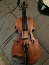 Antique Violin 1896 Chanot Handmade In London Good Condition Rare Collectible