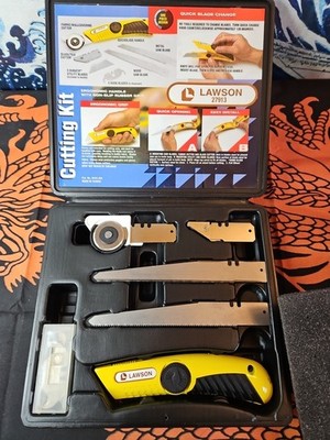 Lawson 27913 Utility Knife Quick Open Saw System Glass Cutter