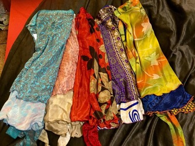 Women's Magic Wrap around, Two layer, Summer Beach Skirt Mix 20pc Lot (20 Inch)
