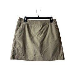 Nike Golf Beige Tan Active Athletic Outdoor Skirt Skort Size 8