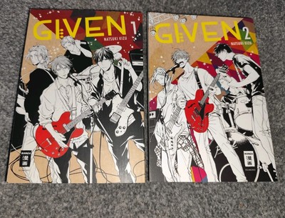 Neu Given Manga Band 1 & 2 Natsuki Kiuko Boyslove Yaoi Egmont Verlag