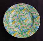1930's Royal Winton SOMERSET Chintz 11.5" DINNER or SERVING PLATE Wright Tyndale