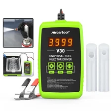 Universal Fuel Injector Cleaner Tester & Adapter 12V Car DIY Cleaning Tool Kit 