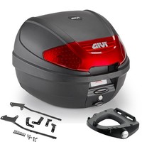 Givi Bauletto E300N2B Schwarz 30LT Monolock + Honda Vfr 1200 F 2015 2016 Sttfen
