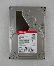 Toshiba HDETS10GCA51 6TB 7.2K 6Gbps SATA 3.5" High Performance Hard Drive