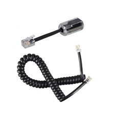Telephone Handset Cord Detangler 1 Set, 1 Pack 360 Degree Rotating/Anti-Tangle L