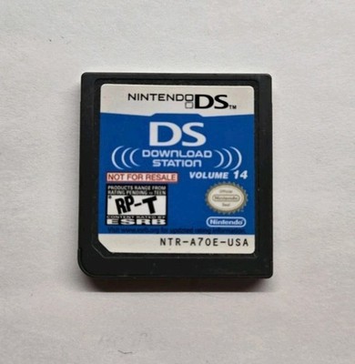 Nintendo DS Download Station Vol. 14 Cartridge Fossil Fighters Pokemon Mystery