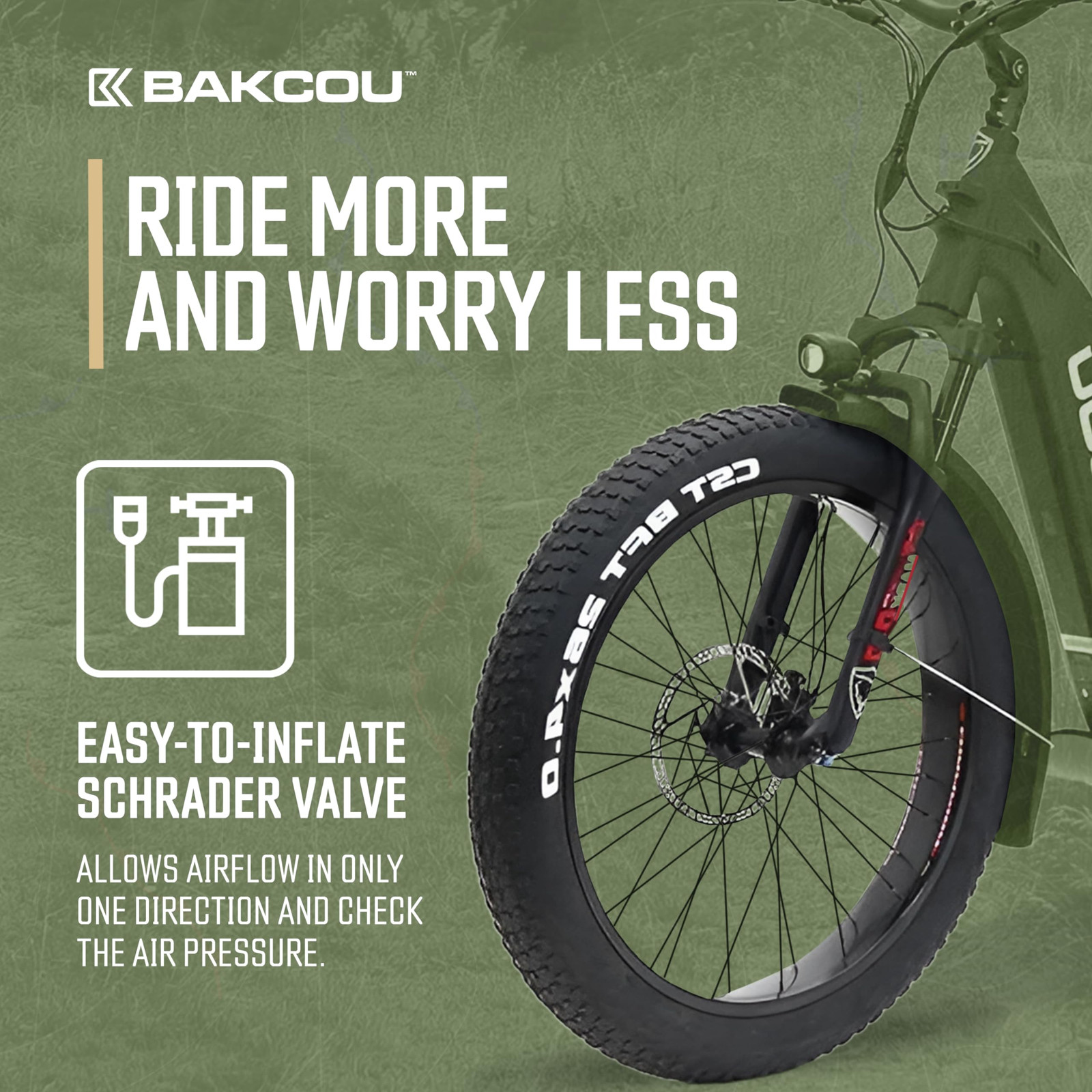 - 20x4 Heavy-Duty Fat Tire Tube - Military-Grade Butyl Rubber, Schrader Valve...