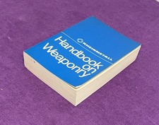 Rheinmetall Handbook On Weaponry ENGLISH Language Rare OOP 1982
